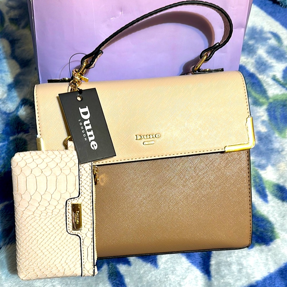 Dune London Beige and Brown Women's Bag Set